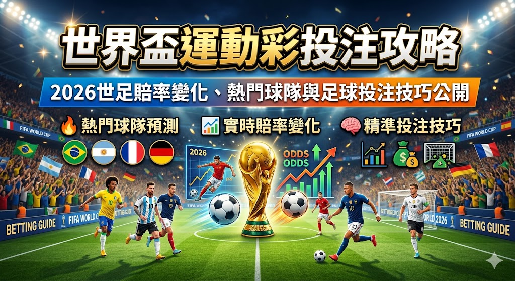 sss 世界盃運動彩投注攻略｜2026世足賠率變化、熱門球隊與足球投注技巧公開