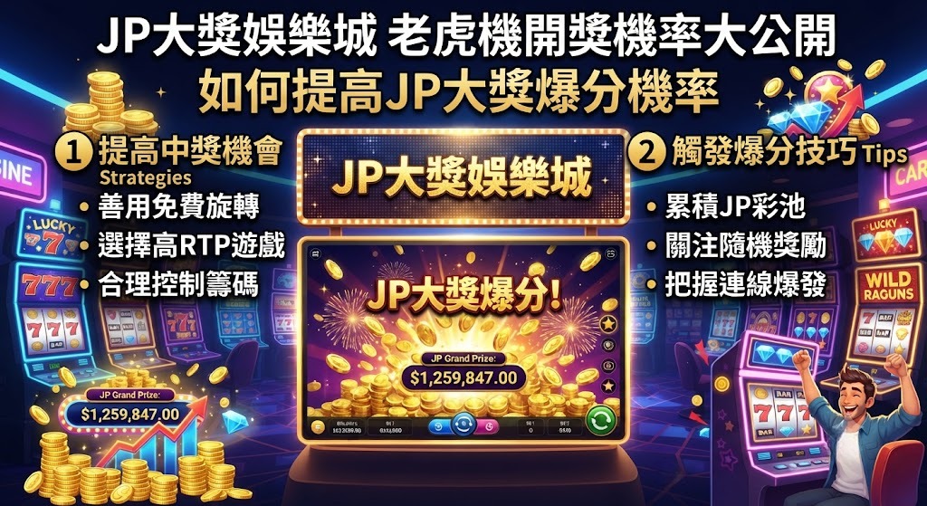 export-76 JP大獎娛樂城老虎機開獎機率大公開：如何提高JP大獎爆分機率